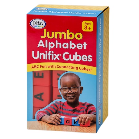 Didax Jumbo Alphabet Unifix Cubes 211265